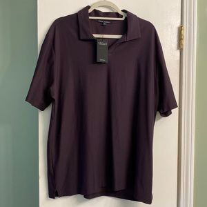 Robert Barakett polo shirt XXL Color: Elderberry NWT